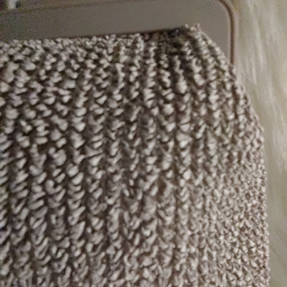 VTG. Fabric Taupe Clutch Bag - Picture 2 of 6